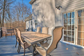 Spacious Tobyhanna Home with Deck, Yard, and Fire Pit!